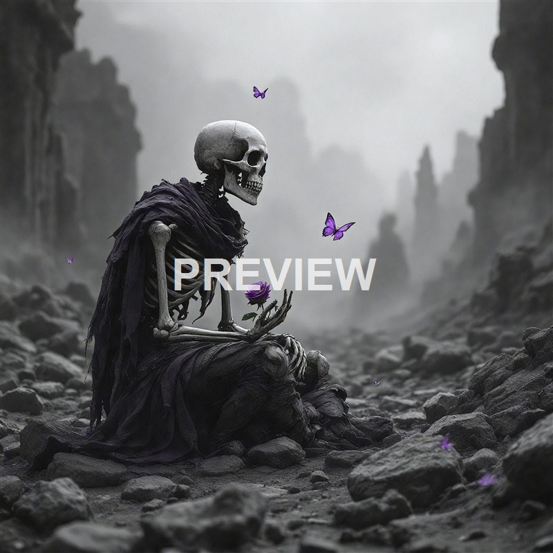 a-skeleton-dressed-as-a-warrior-sitting-on-his-knees- (3)_00002__result